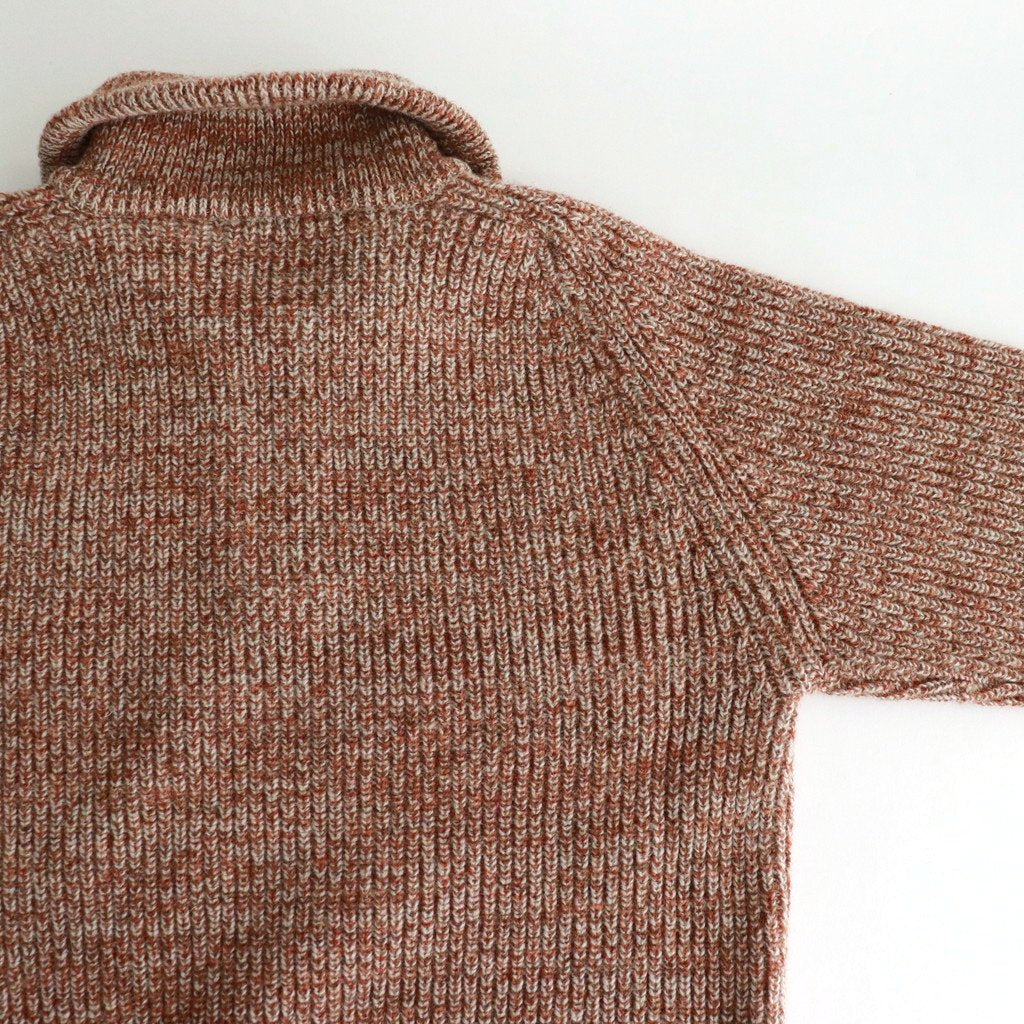 PHIGVEL MAKERS & Co. | フィグベル HALF ZIP SPORTING SWEATER #MIX