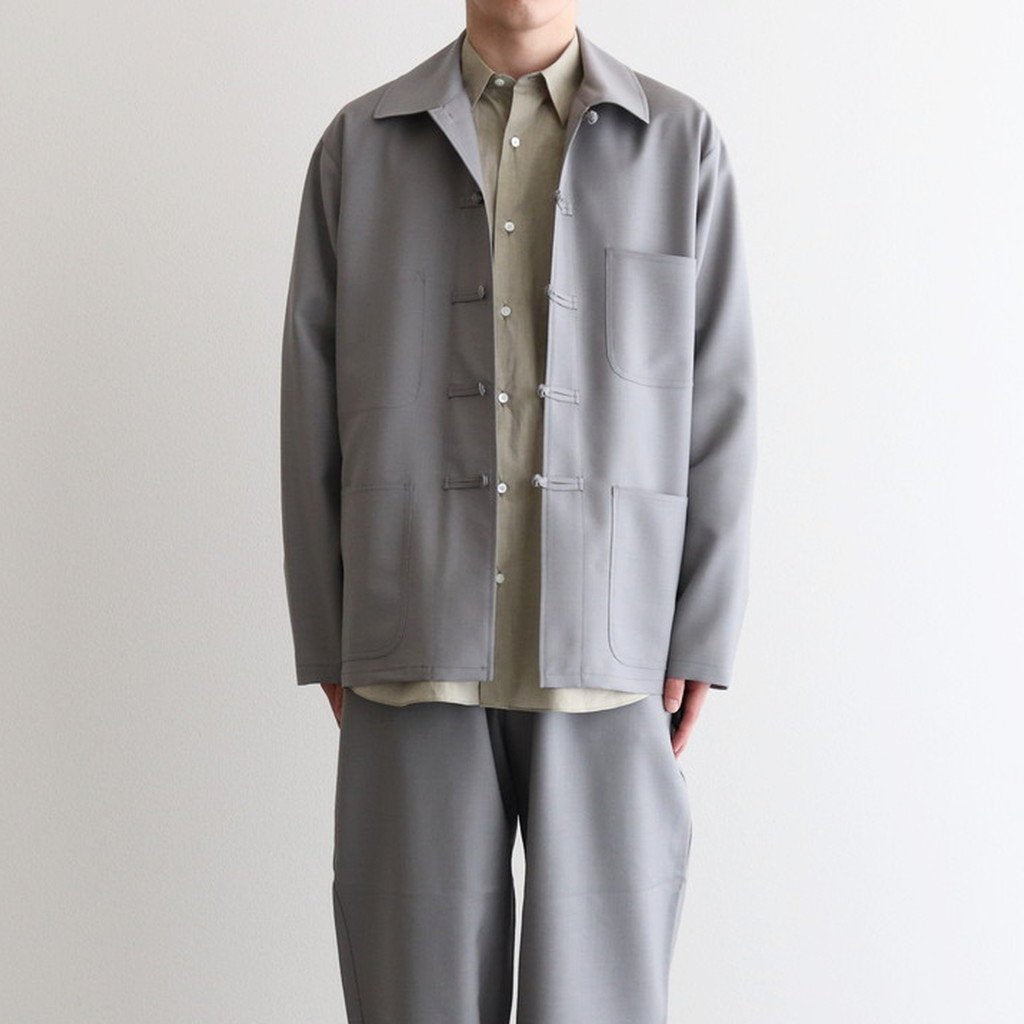 marka | マーカ FRENCH CHINA JACKET #GRAY [M22A-10SH02C] – Diffusion