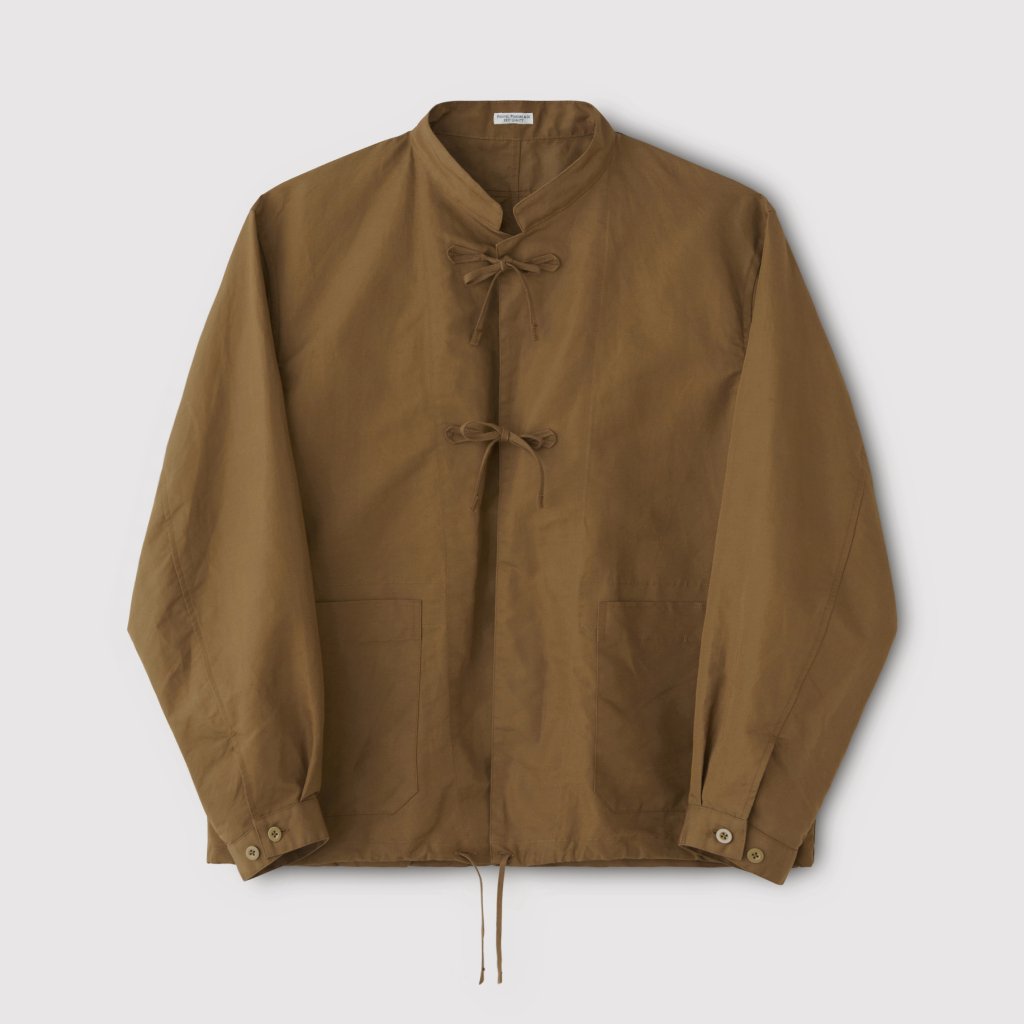 C/L STAND COLLAR JACKET #TOBACCO [PMAN-SJ01]