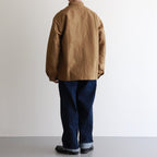 C/L STAND COLLAR JACKET #TOBACCO [PMAN-SJ01]