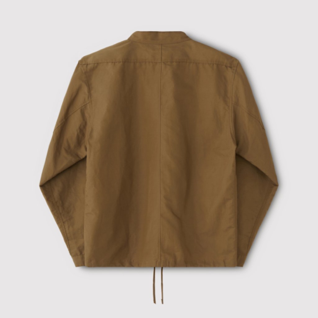 C/L STAND COLLAR JACKET #TOBACCO [PMAN-SJ01]