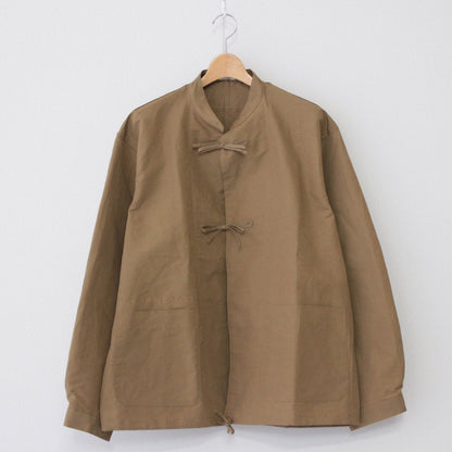 C/L STAND COLLAR JACKET #TOBACCO [PMAN-SJ01]