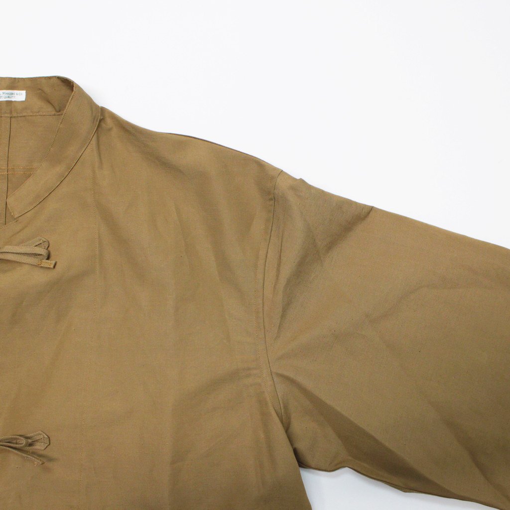 C/L STAND COLLAR JACKET #TOBACCO [PMAN-SJ01]
