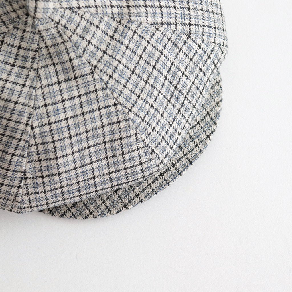 SOLARIS HATMAKERS & Co. | ソラリス LINEN CASQUETTE SHALLOW-OLDBOY