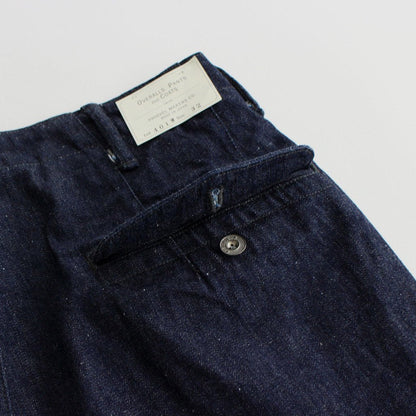 OFFICER TROUSER WIDE #INDIGO [PM-401W]