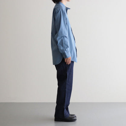 OFFICER TROUSER WIDE #INDIGO [PM-401W]