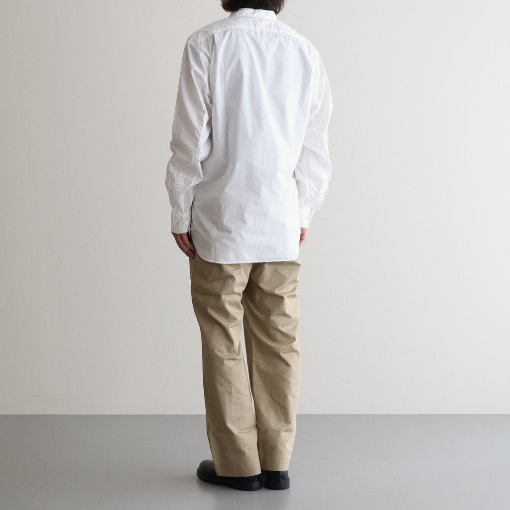 OFFICER TROUSERS WIDE #KHAKI BEIGE [PM-401W]