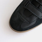GERMAN MILITARY TRAINER VELCRO #BLACK [1703LD]