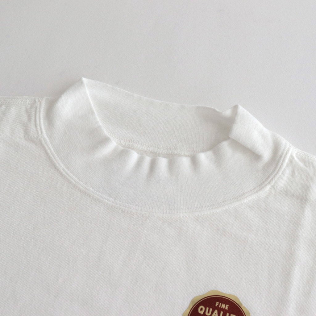 PHIGVEL MAKERS & Co. | フィグベル HIGHNECK LS TEE #OFF WHITE