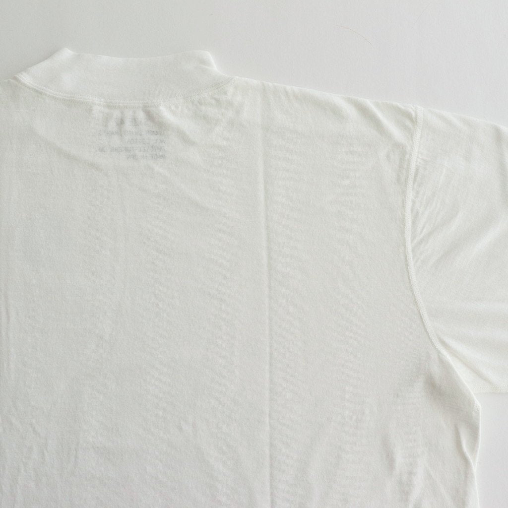 HIGHNECK LS TEE #OFF WHITE [PM-VTGT05]