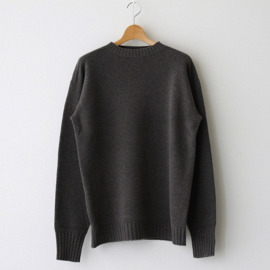 SABA MOUNTAIN SWEATER #CHARCOAL [22080300701030]