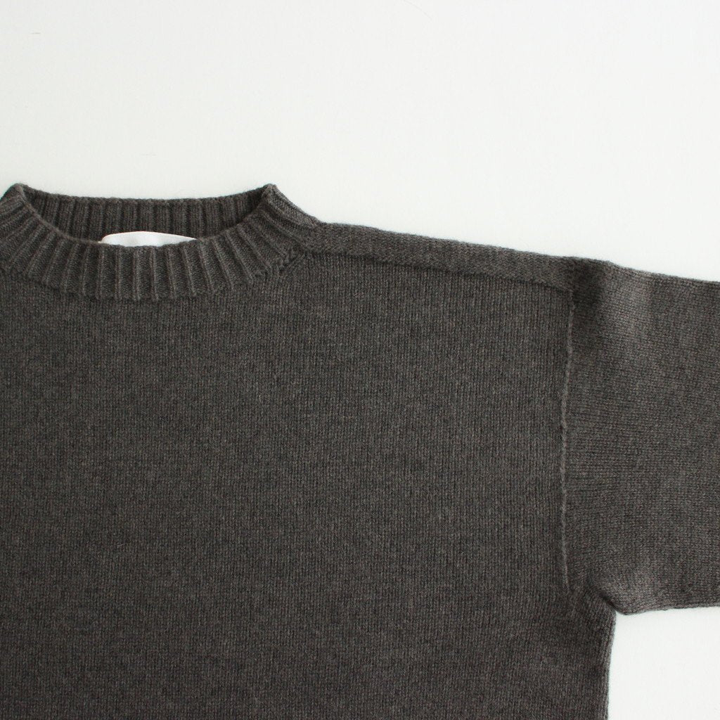 Ets.MATERIAUX | イーティーエス マテリオ SABA MOUNTAIN SWEATER #CHARCOAL  [22080300701030] – Diffusion