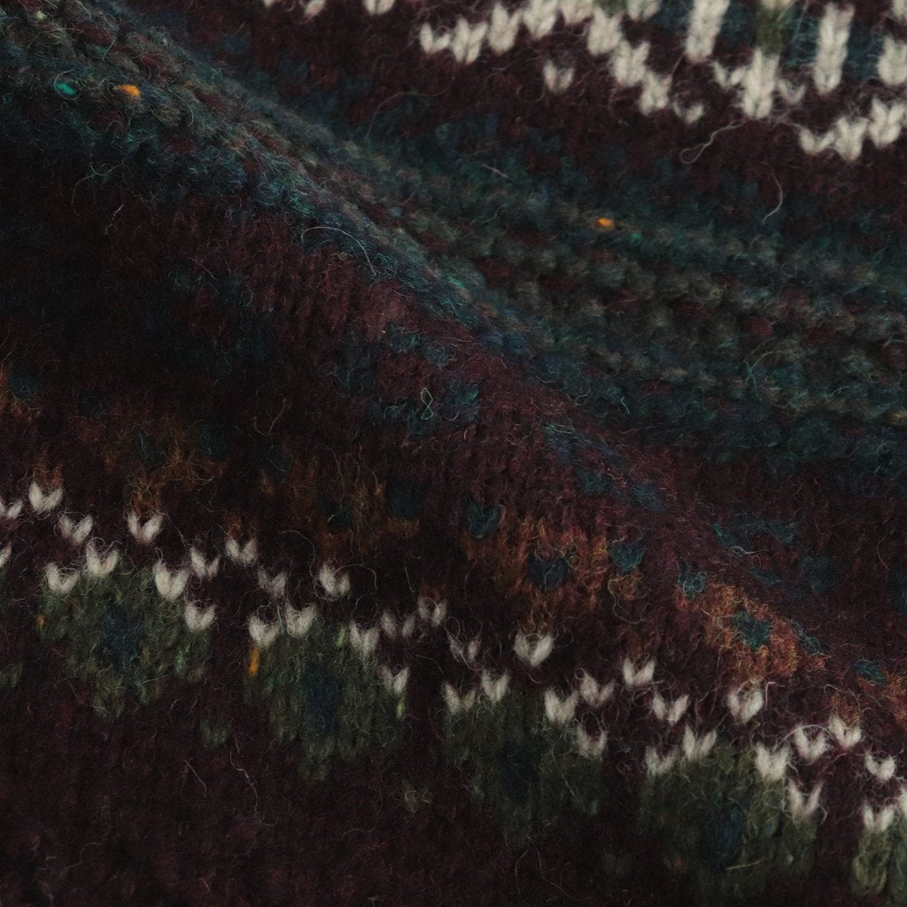 FIELD CREW NECK SWEATER #BURGUNDY [NT6254N]