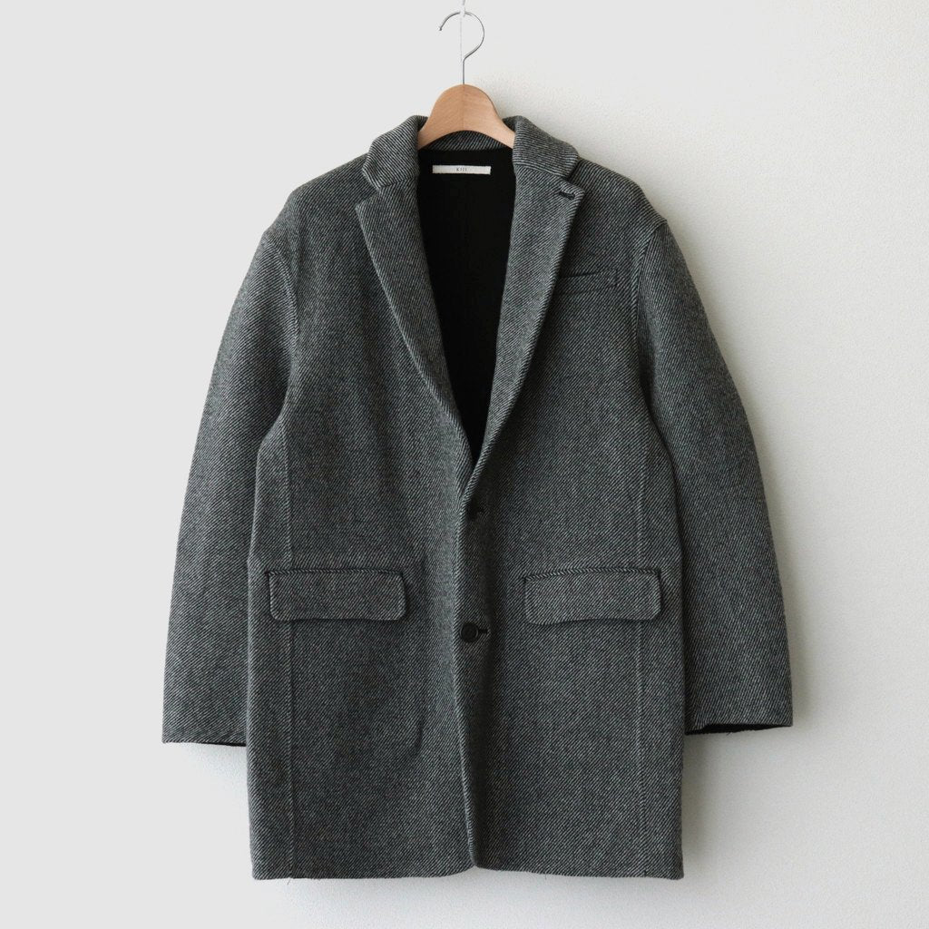 RIVER JACKET COAT #TWEED [KIJI75]