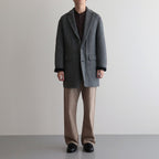 RIVER JACKET COAT #TWEED [KIJI75]