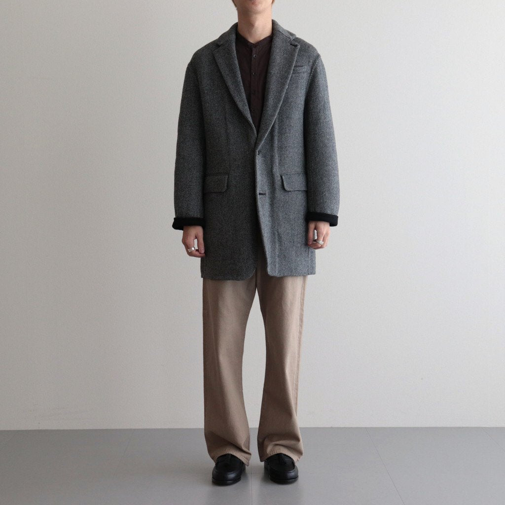 RIVER JACKET COAT #TWEED [KIJI75]