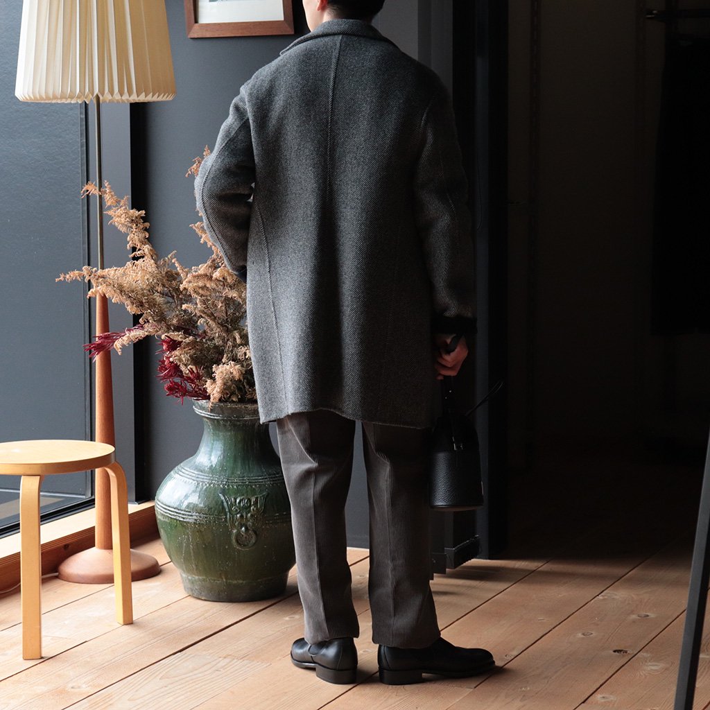RIVER JACKET COAT #TWEED [KIJI75]