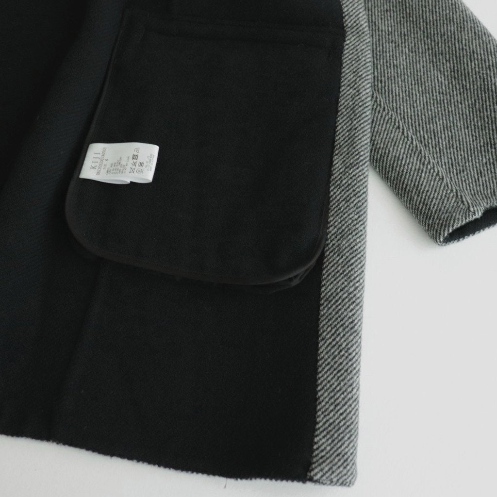 RIVER JACKET COAT #TWEED [KIJI75]