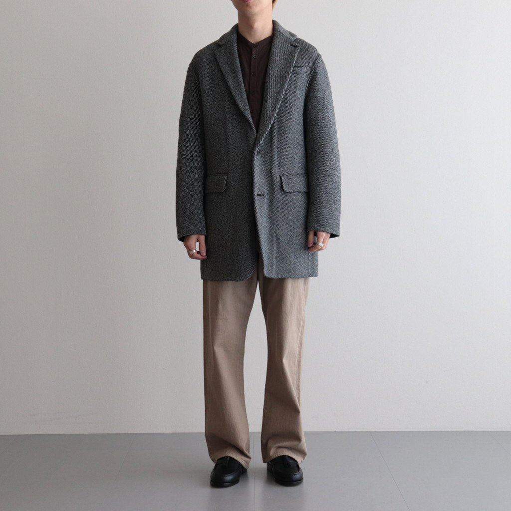 RIVER JACKET COAT #TWEED [KIJI75] _ KIJI | キジ – Diffusion