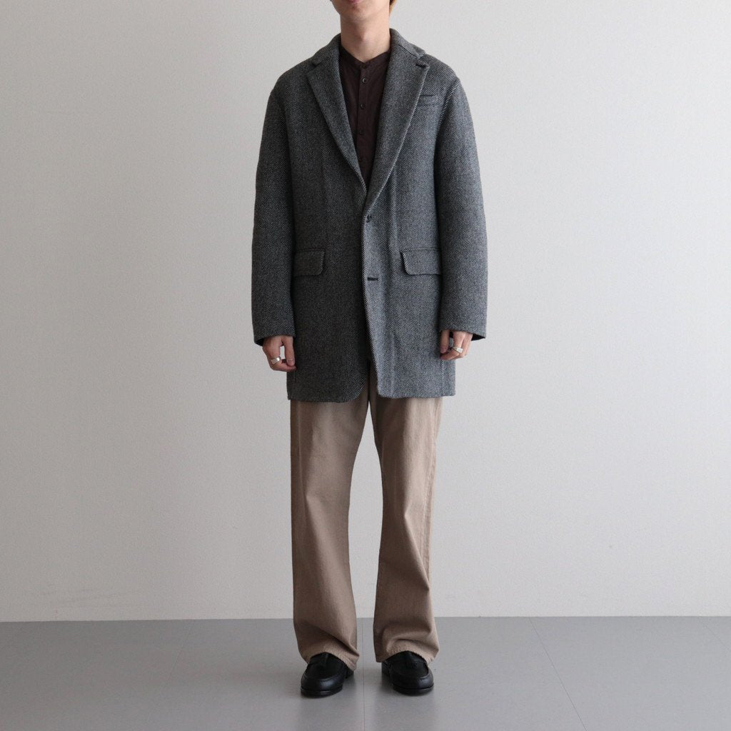 RIVER JACKET COAT #TWEED [KIJI75]