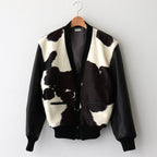 HOLSTEIN CARDIGAN-CORBUSIER #BLACK [VAW02013]