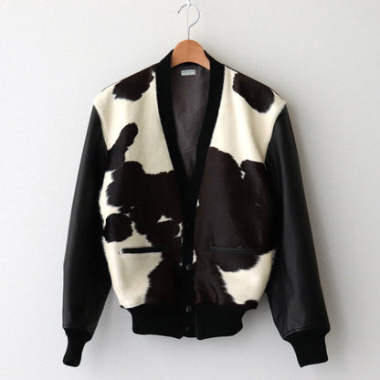 HOLSTEIN CARDIGAN-CORBUSIER #BLACK [VAW02013]