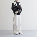 HOLSTEIN CARDIGAN-CORBUSIER #BLACK [VAW02013]