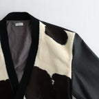 HOLSTEIN CARDIGAN-CORBUSIER #BLACK [VAW02013]
