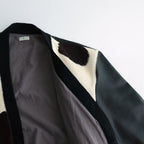 HOLSTEIN CARDIGAN-CORBUSIER #BLACK [VAW02013]