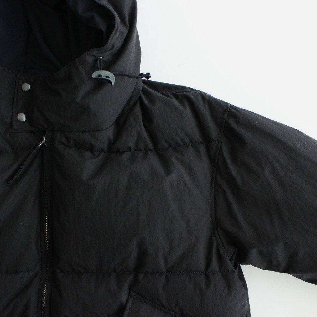 FIELD DOWN JACKET #INK BLACK [PMAO-0T04] _ PHIGVEL MAKERS & Co