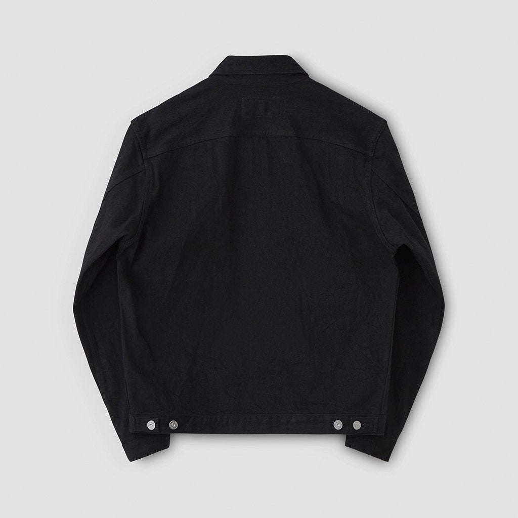 CLASSIC JEAN JACKET #BLACK [PM-300] _ PHIGVEL MAKERS & Co. | Figvel