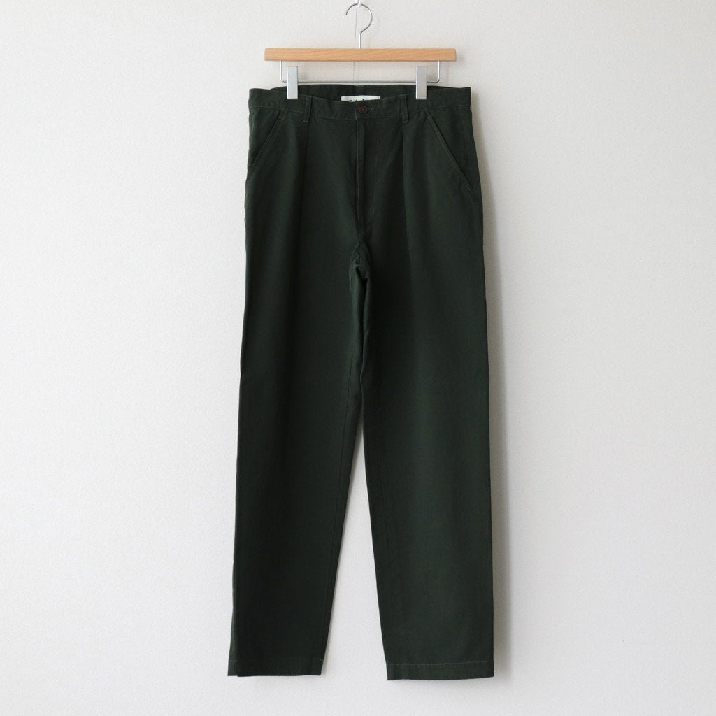 CLASSIC CHINO TROUSERS #OLIVE [6021-1402]