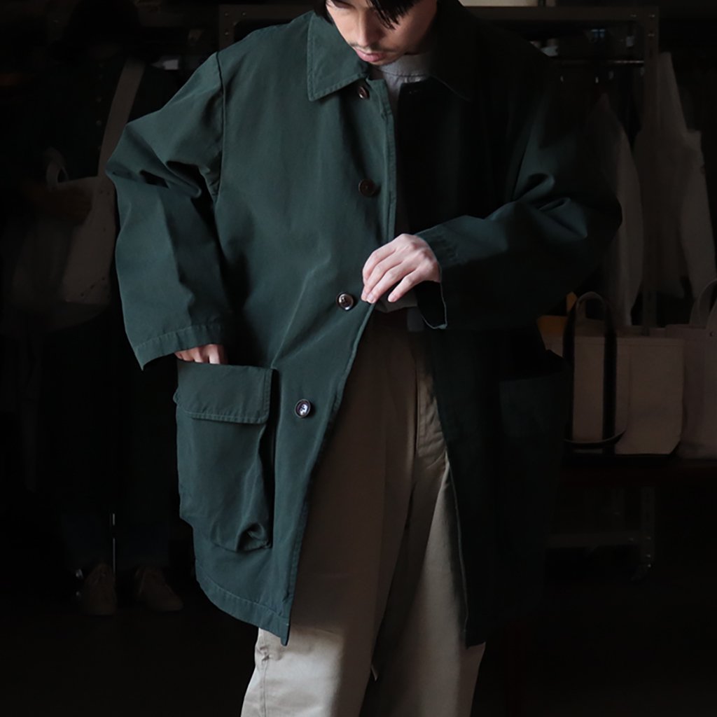 COTTON COVERALL JACKET #OLIVE [6021-2502]