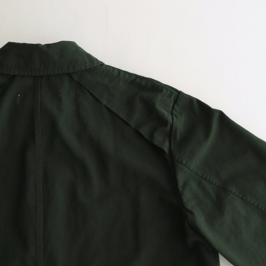 COTTON COVERALL JACKET #OLIVE [6021-2502]