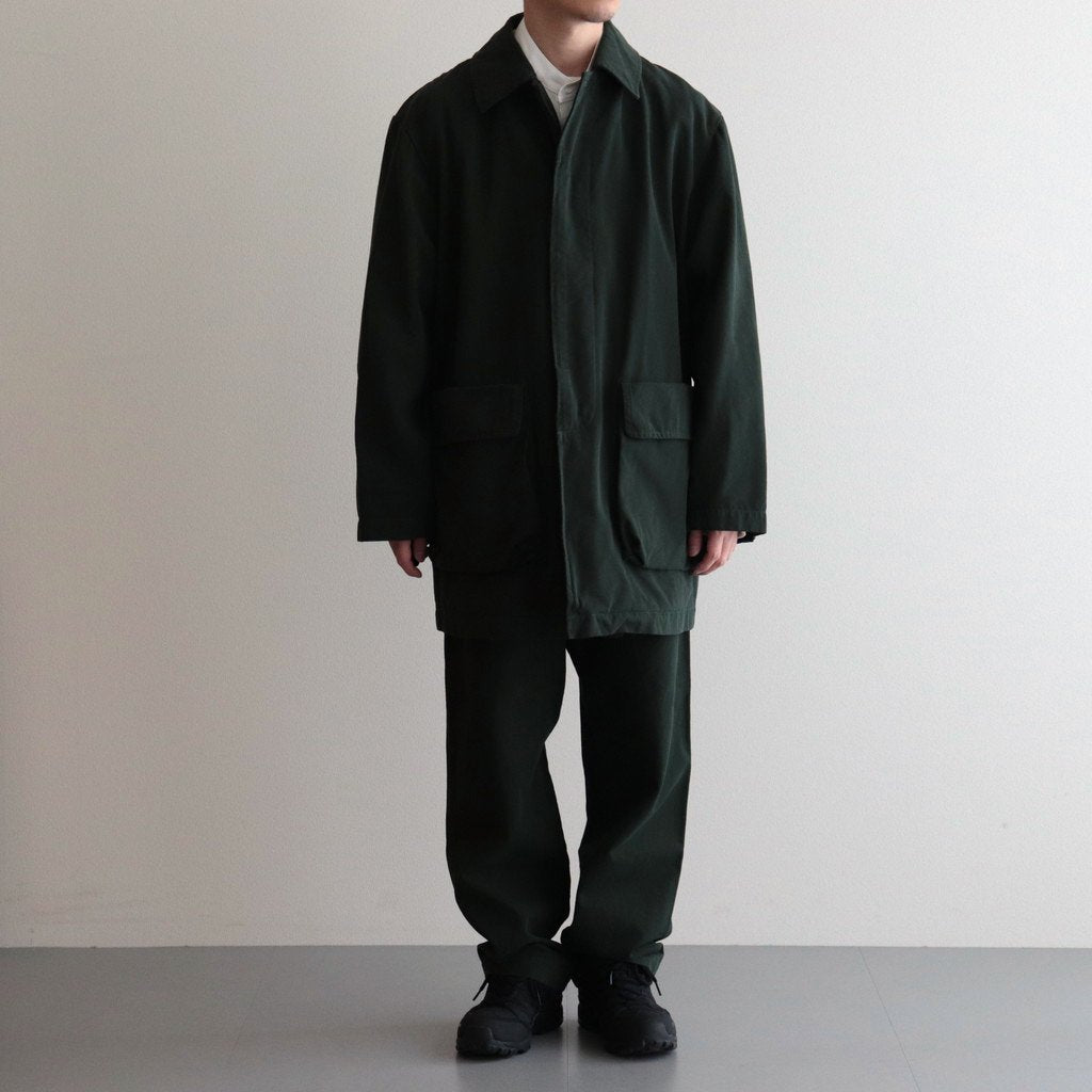 COTTON COVERALL JACKET #OLIVE [6021-2502]