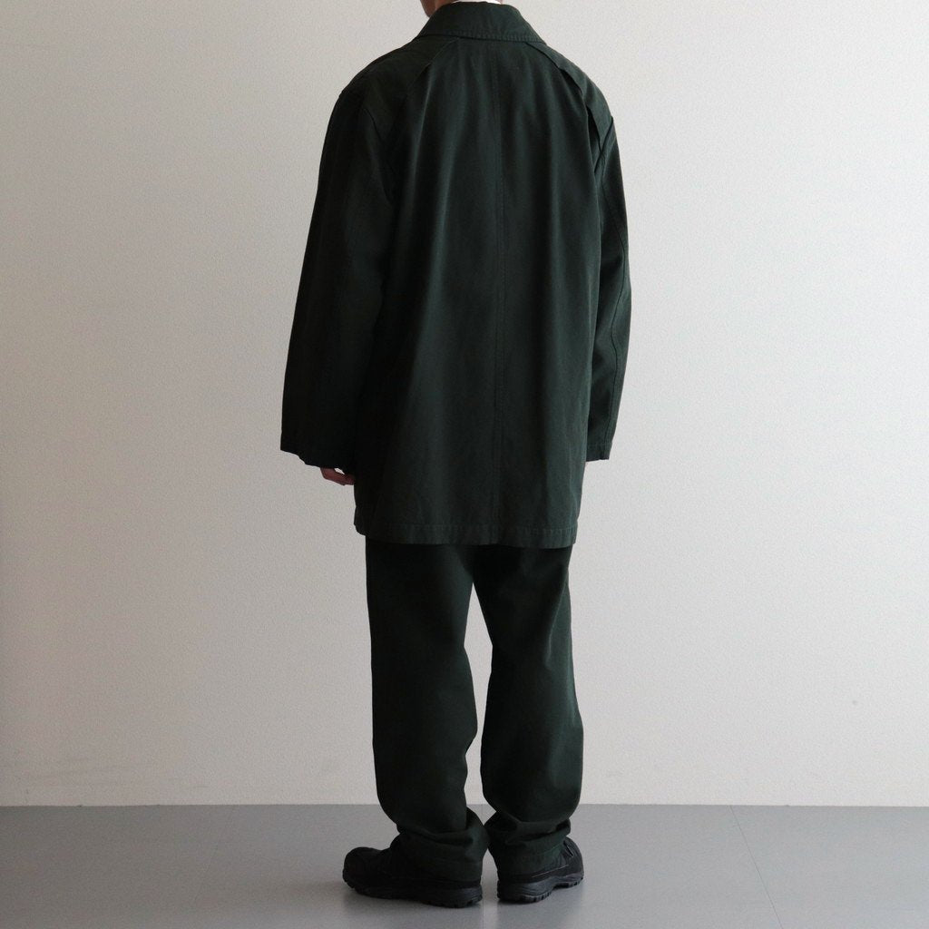 COTTON COVERALL JACKET #OLIVE [6021-2502]
