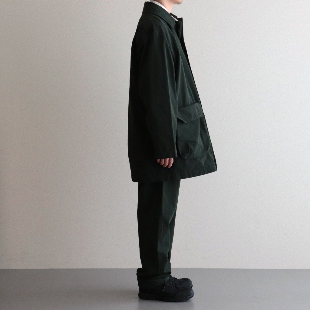 COTTON COVERALL JACKET #OLIVE [6021-2502]
