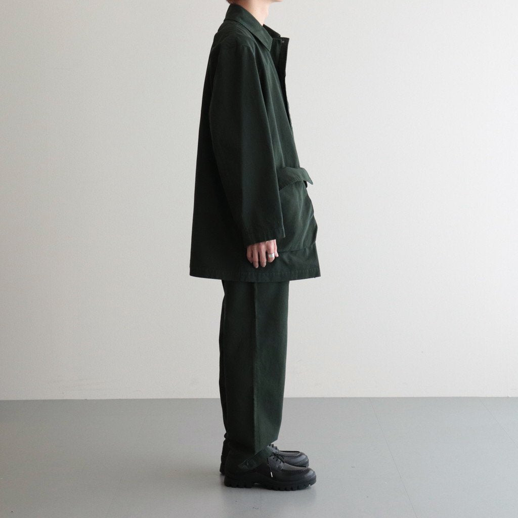 COTTON COVERALL JACKET #OLIVE [6021-2502]