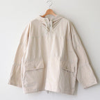 WEATHER CLOTH HOODED SMOCK #BEIGE [6021-2501]