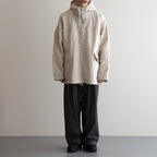 WEATHER CLOTH HOODED SMOCK #BEIGE [6021-2501]