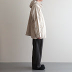 WEATHER CLOTH HOODED SMOCK #BEIGE [6021-2501]
