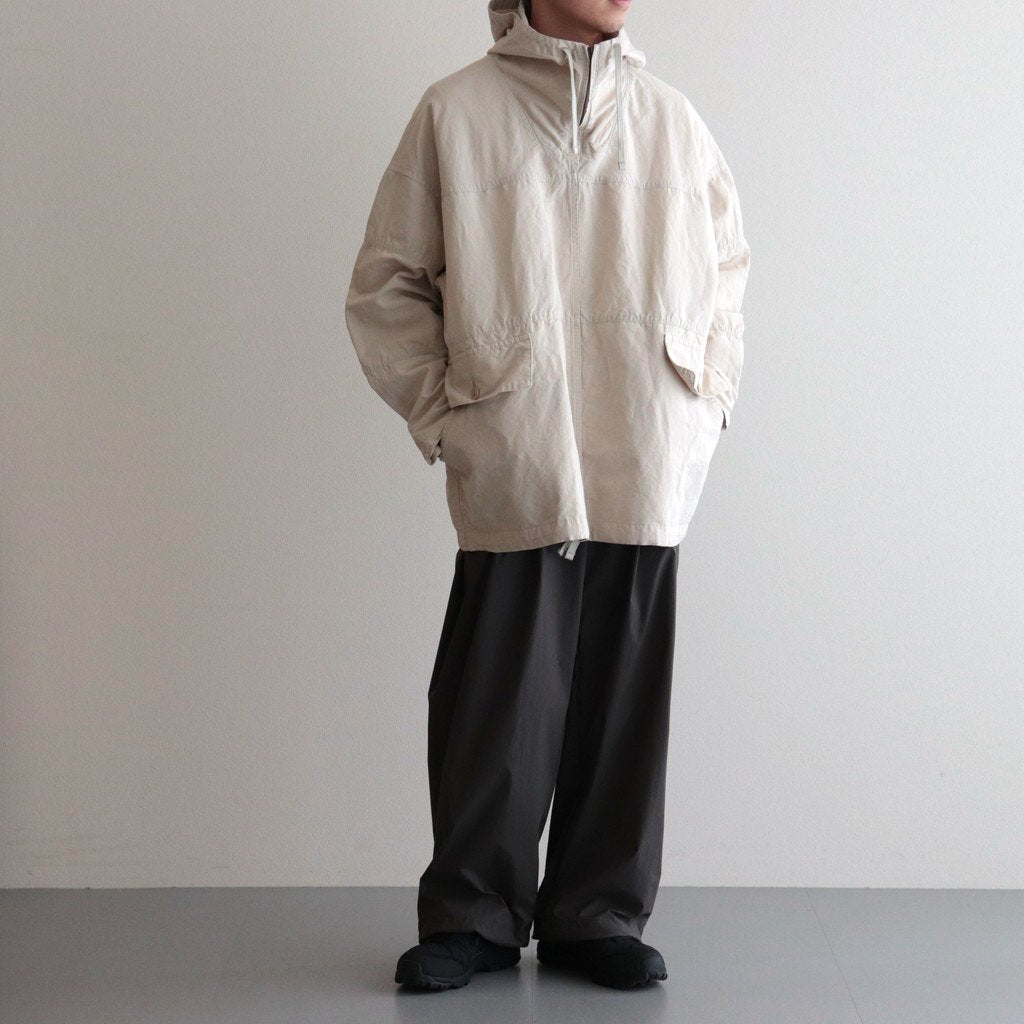 WEATHER CLOTH HOODED SMOCK #BEIGE [6021-2501]