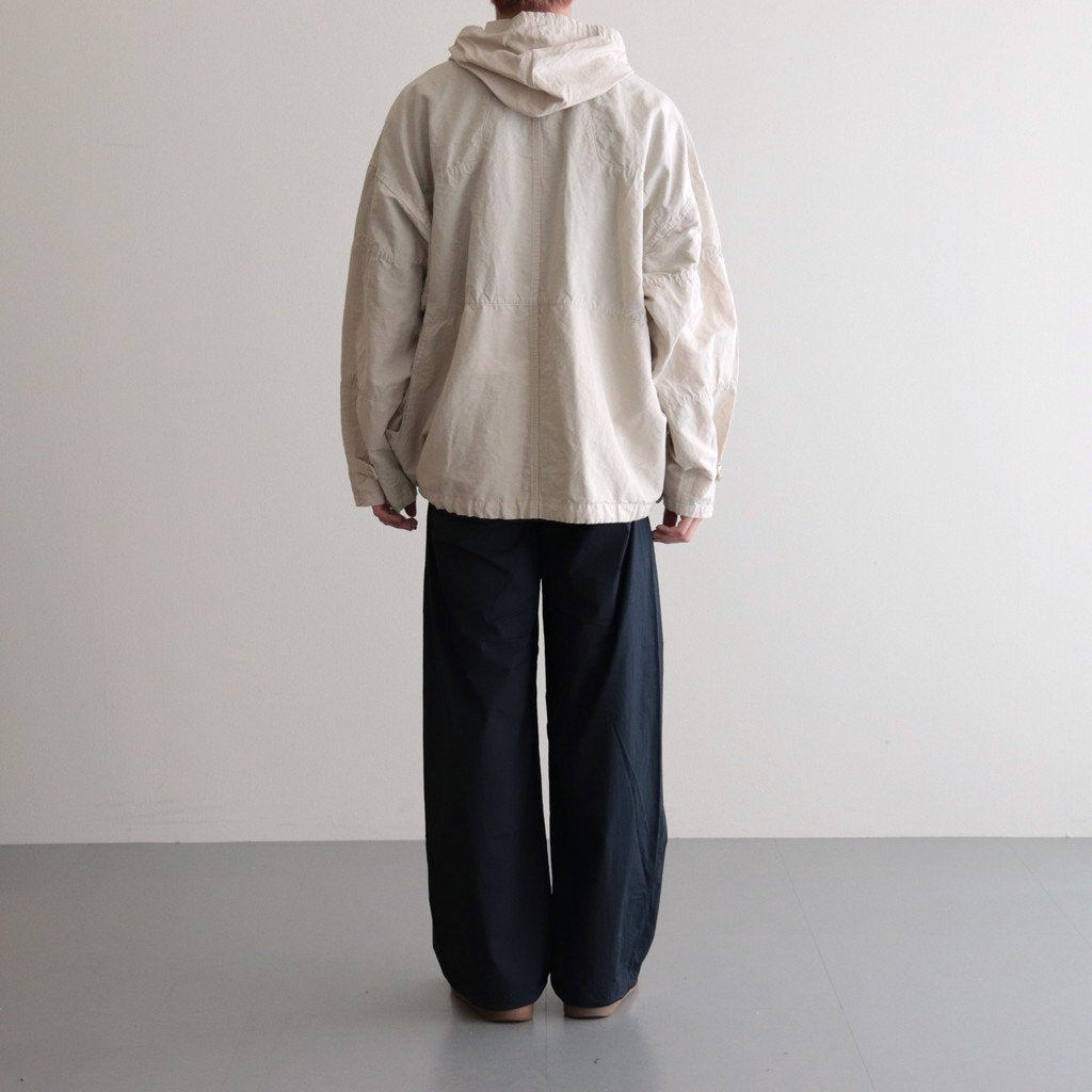 WEATHER CLOTH HOODED SMOCK #BEIGE [6021-2501]