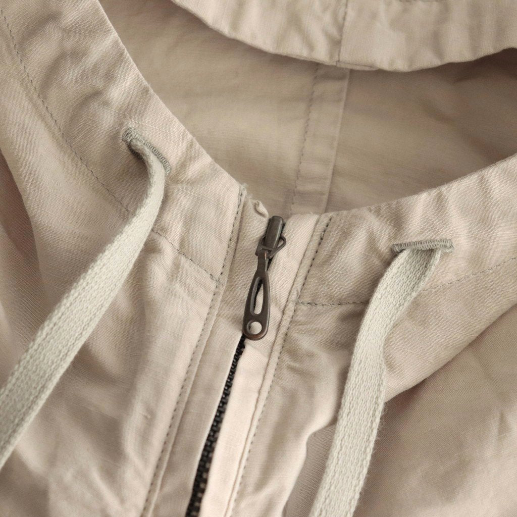 WEATHER CLOTH HOODED SMOCK #BEIGE [6021-2501] _ Caledoor