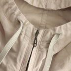 WEATHER CLOTH HOODED SMOCK #BEIGE [6021-2501]