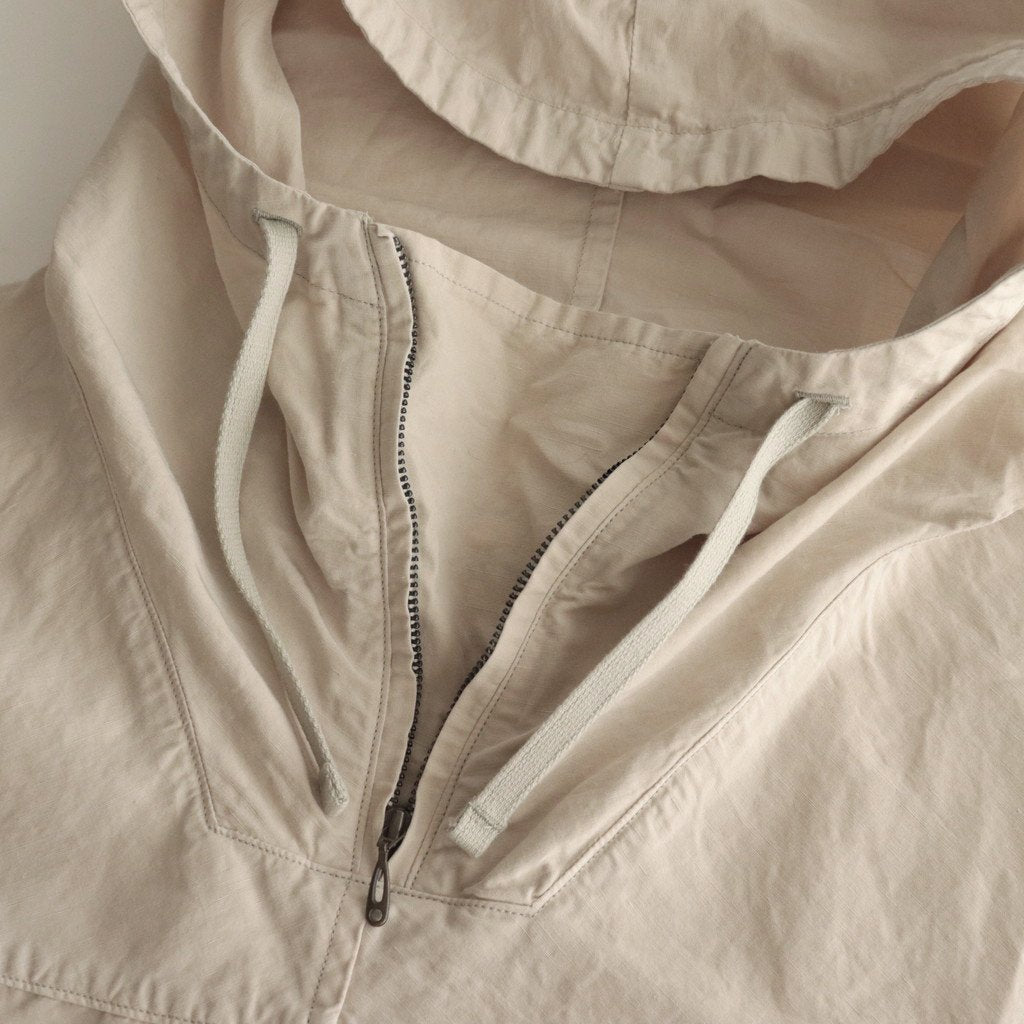 WEATHER CLOTH HOODED SMOCK #BEIGE [6021-2501]