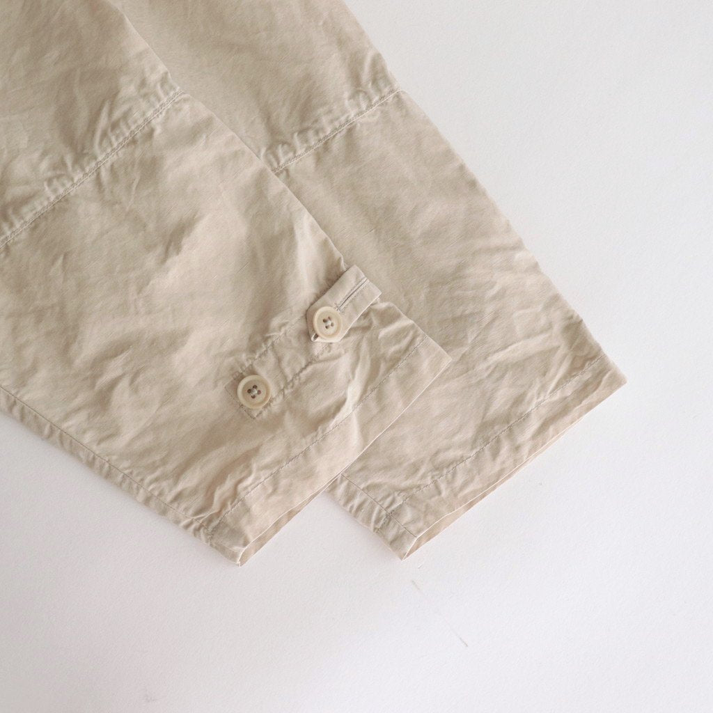 WEATHER CLOTH HOODED SMOCK #BEIGE [6021-2501] _ Caledoor