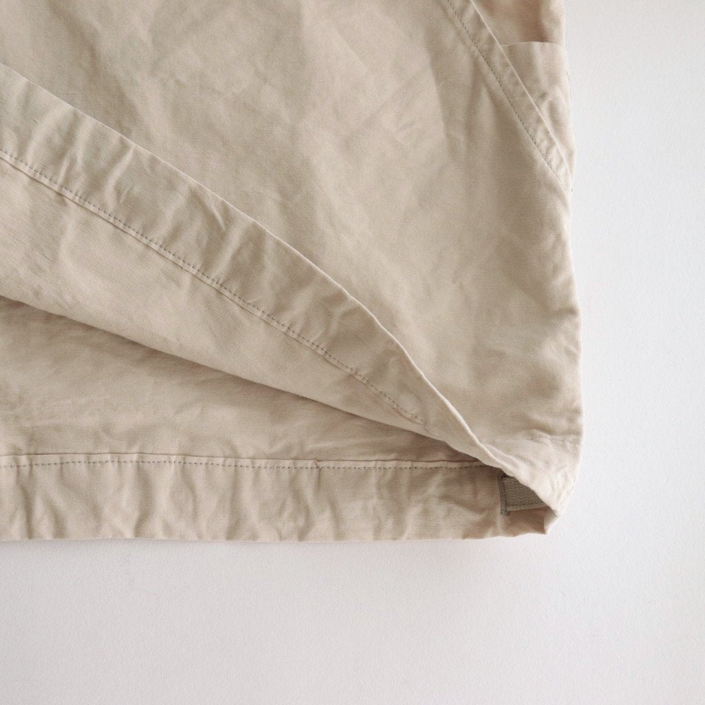 WEATHER CLOTH HOODED SMOCK #BEIGE [6021-2501]