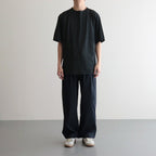 MERINO WOOL T-SHIRT #CHARCOAL GREY [6021-1702]