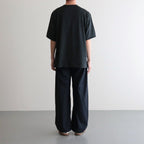 MERINO WOOL T-SHIRT #CHARCOAL GREY [6021-1702]